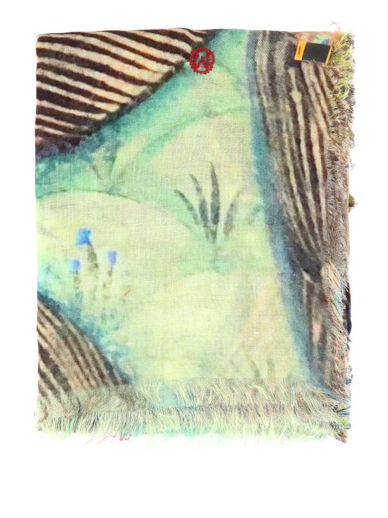 25SS TALKING WALLS 머플러/스카프 TW2015 PEACOCK