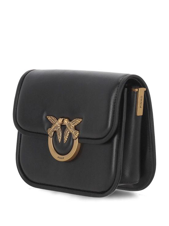 25SS 핑코 숄더백 104297 A26LZ99Q NERO ANTIQUE GOLD - PINKO