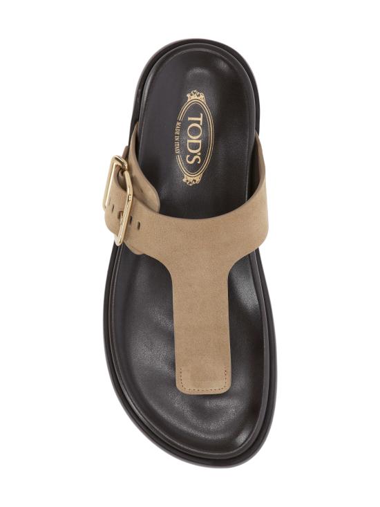 25SS 토즈 뮬/슬리퍼 XXW68K0JG80 CKOXXCJ White - TODS