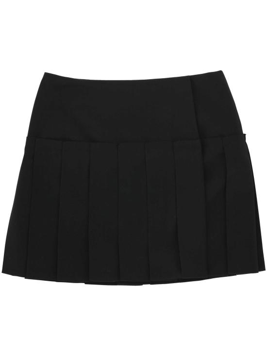 25SS 알렉산더 맥퀸 숏 스커트 829987 QJADK1000 Black