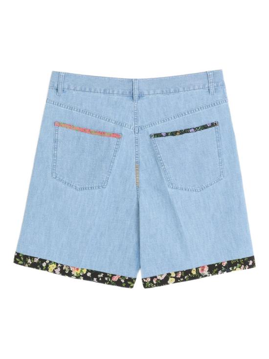 25SS 발렌티노 가라바니 데님 숏팬츠 6V0DD04H ALM508 DENIM BLU LAV CHIARO - VALENTINO GARAVANI