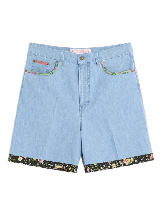 25SS 발렌티노 가라바니 데님 숏팬츠 6V0DD04H ALM508 DENIM BLU LAV CHIARO