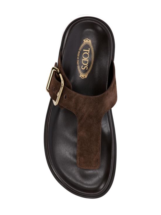 25SS 토즈 뮬/슬리퍼 XXW68K0JG80 CKOS611 MARRONE AFRICA - TODS