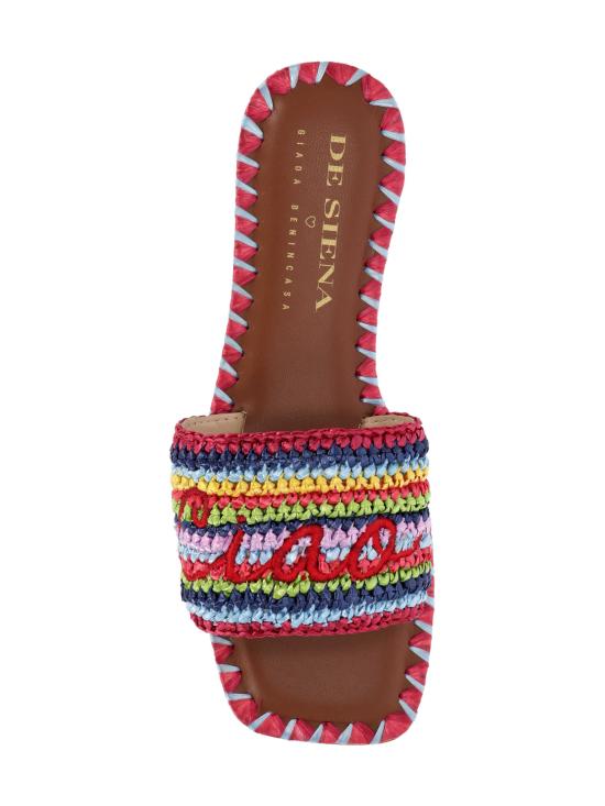 25SS 지아다 베닌카사 뮬/슬리퍼 S25A05 100 MultiColour - GIADA BENINCASA