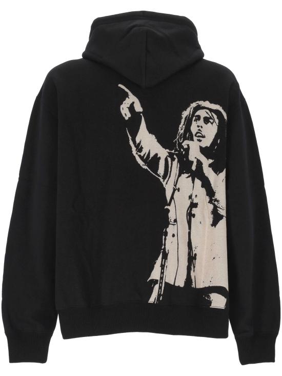 25SS 와타나베 준야 후드 티셔츠 WOT901 BLACK X BEIGE - JUNYA WATANABE