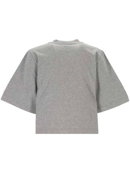 25SS 핑코 반팔 티셔츠 104604 A2F8I42 GRIGIO PIOGGERELLA - PINKO