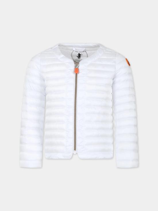 25SS [키즈] 세이브더덕 자켓 J30614G IRIS2000000 White