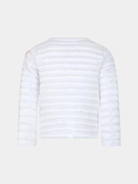 25SS [키즈] 세이브더덕 자켓 J30614G IRIS2000000 White - SAVE THE DUCK