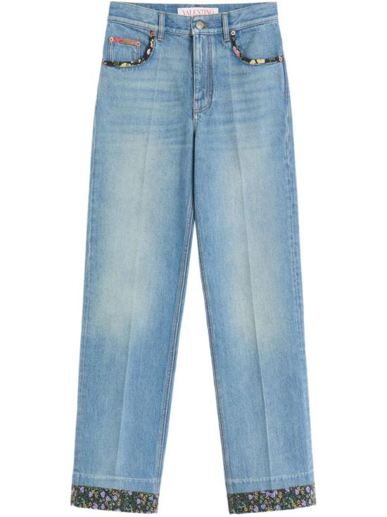 25SS 발렌티노 PAP 데님 팬츠 6B0DD19X 94V558 MEDIUM BLUE DENIM
