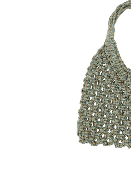 25SS 히보우라마 숄더백 PE25HIB MAXI LUREXMULTICOLOR SILVER - HIBOURAMA