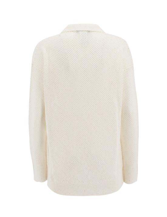  파비아나 필리피 탑 MAD273B519I765 25 White - FABIANA FILIPPI