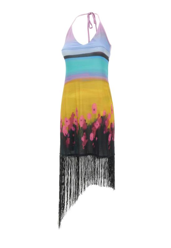 25SS MIRAE 미디 원피스 F809R2825 005 MultiColour