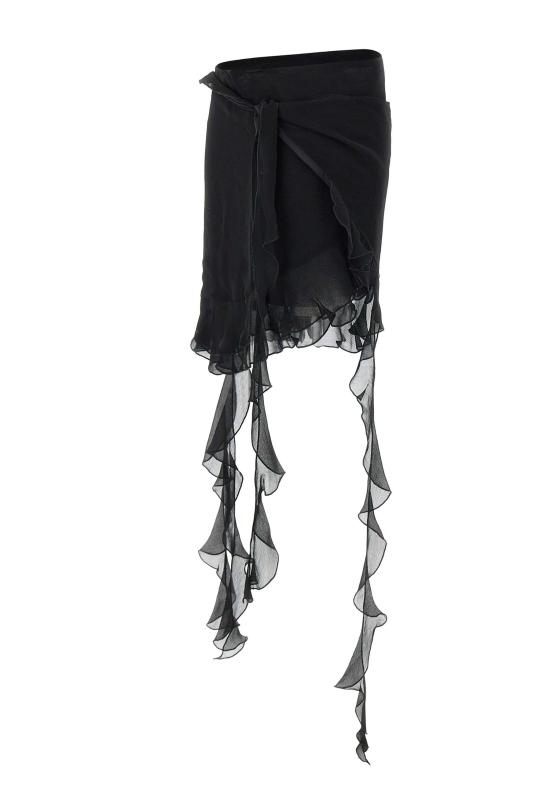 25SS MIRAE 미디 스커트 F267J03699 Black - OTHER BRANDS