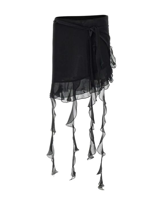 25SS MIRAE 미디 스커트 F267J03699 Black - OTHER BRANDS