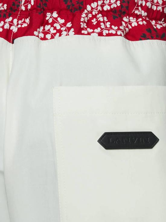 25SS 랑방 숏팬츠 RMTR0236 6031P25001 Beige - LANVIN
