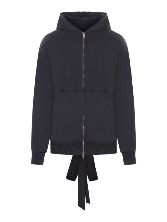 25SS 발렌시아가 스웨터 831572TSVE41041 FADED WASHED BLACK Black