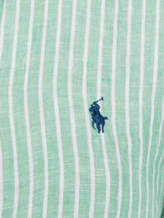 25SS 폴로 랄프로렌 셔츠 211970691 003 Green white - POLO RALPH LAUREN