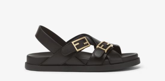 25SS 펜디 샌들 8X8647 NA7F0QA1 Black