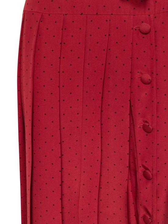 25SS 알레산드라리치 미디 스커트 FABX4076 F45081981 BORDEAUX BLACK - ALESSANDRA RICH