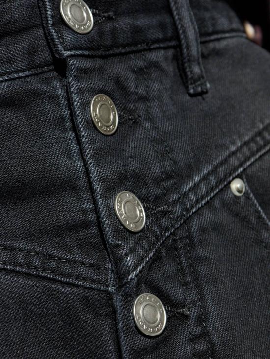 25SS 이자벨마랑 숏팬츠 SH0093FA B1H06I01BK Black - ISABEL MARANT