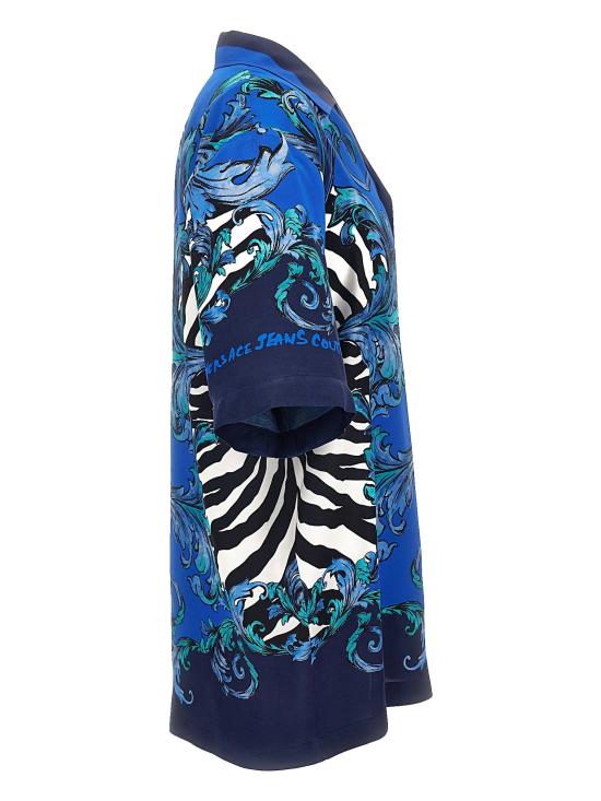 25SS 베르사체 반팔 셔츠 78GAL2BA NS620288 Red - VERSACE