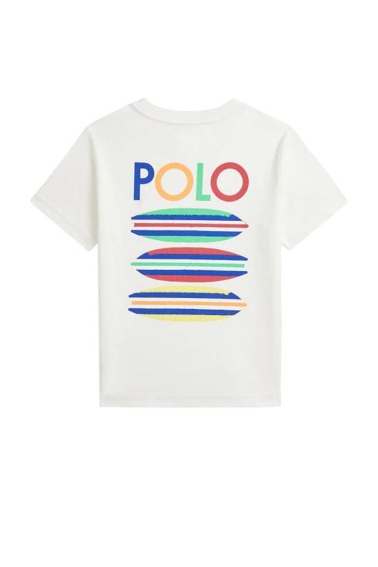 25SS [키즈] 폴로 랄프로렌 티셔츠 322965839 001PAPER WHITE Paper white - POLO RALPH LAUREN