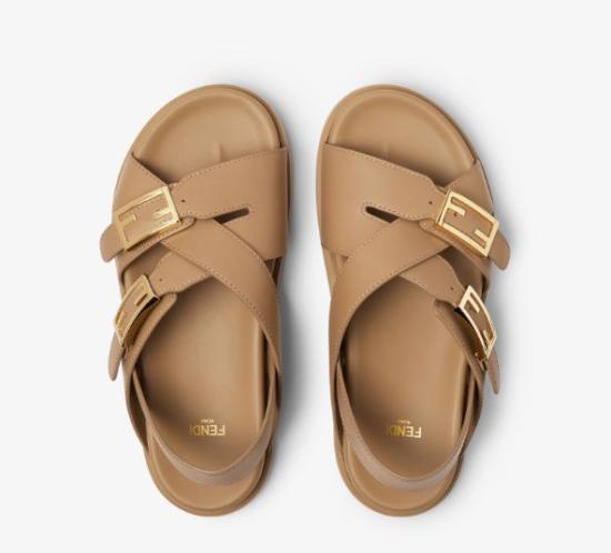 25SS 펜디 샌들 8X8647 NA7F0QB8 Camel - FENDI