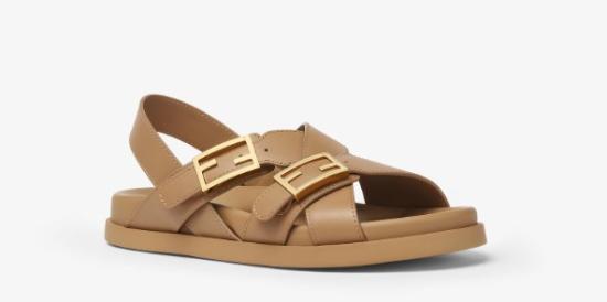 25SS 펜디 샌들 8X8647 NA7F0QB8 Camel - FENDI