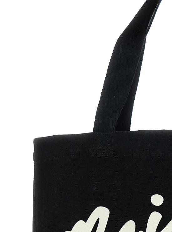  메종키츠네 핸드라이팅 토트백  OW05124WW9042P199 BLACK DOM - MAISON KITSUNE