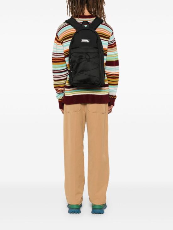 25SS 메종키츠네 백팩 NM05170WQ4034P199 BLACK DOM - MAISON KITSUNE