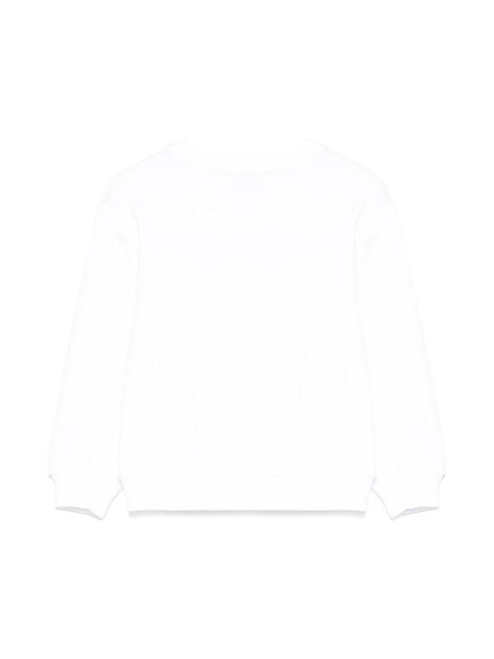 25SS [키즈] 모스키노 트레이닝 상의 HDF06BLCA52 10101 White - MOSCHINO