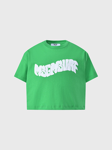 25SS [키즈] 엠에스지엠 티셔츠 S5MSJGTH240 MS006 Irish green