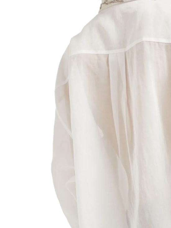 25SS 브루넬로 쿠치넬리 셔츠 MH911RH606 C100 - BRUNELLO CUCINELLI