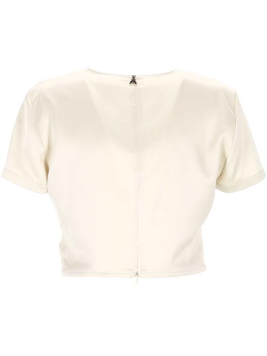 25SS 파트리지아페페 블라우스 2C1591 A563B823 CERAMIC IVORY - PATRIZIA PEPE