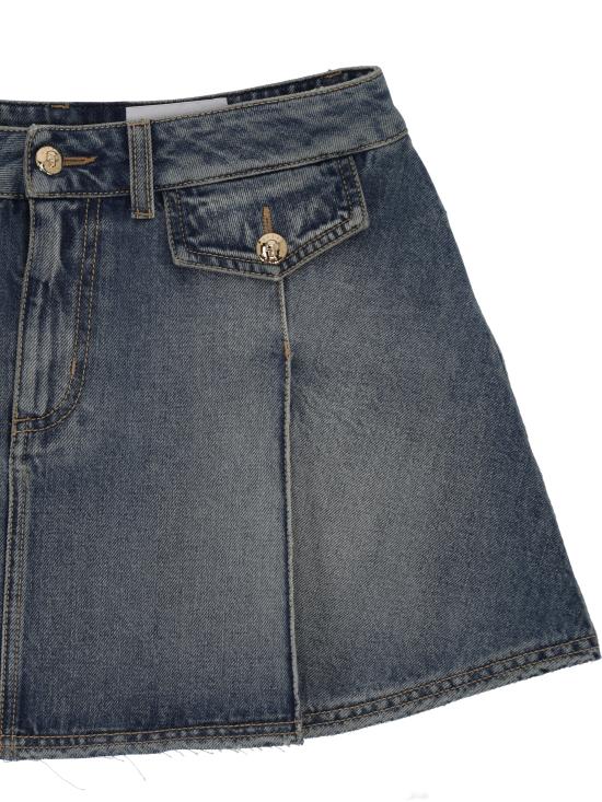 25SS 알렉산더 맥퀸 숏 스커트 817595 QMACV4315 Blue - ALEXANDER MCQUEEN