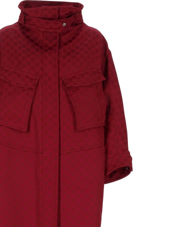 25SS 구찌 코트 831112 ZASZA6052 ROSSO ANCORA - GUCCI