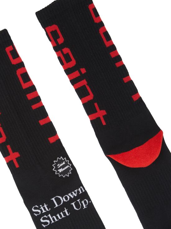 25FW 세인트 미카엘 양말 LSMHR80000105 Black - SAINT MXXXXXX