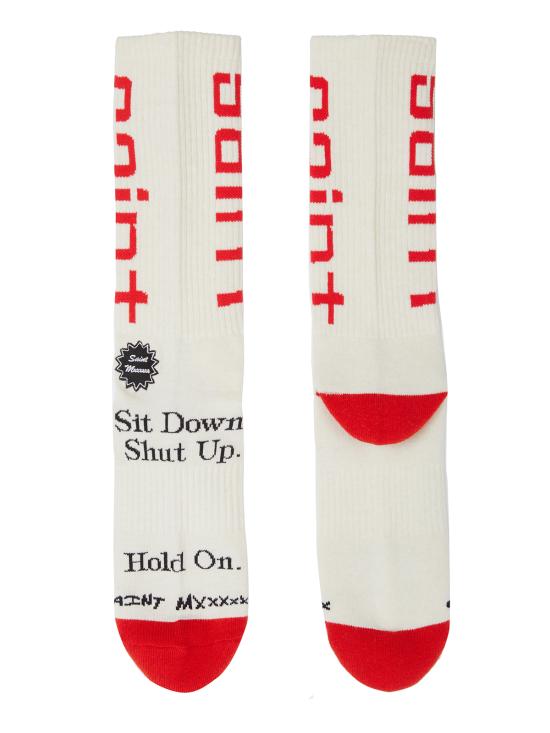 24FW 세인트 미카엘 양말 LSMHR80000106 Beige - SAINT MXXXXXX