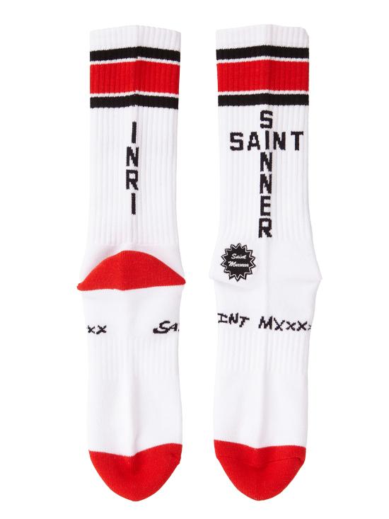 25FW 세인트 미카엘 양말 LSMHR80000107 White - SAINT MXXXXXX
