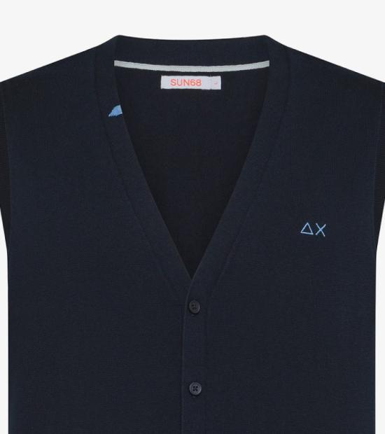 25SS [키즈] 썬 68 베스트 K35303 07 Blue - SUN 68