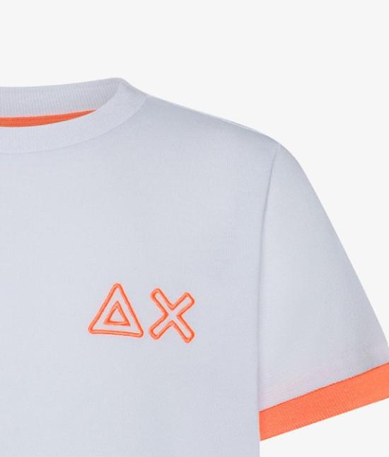 25SS [키즈] 썬 68 폴로 셔츠 T35325 01 White - SUN 68