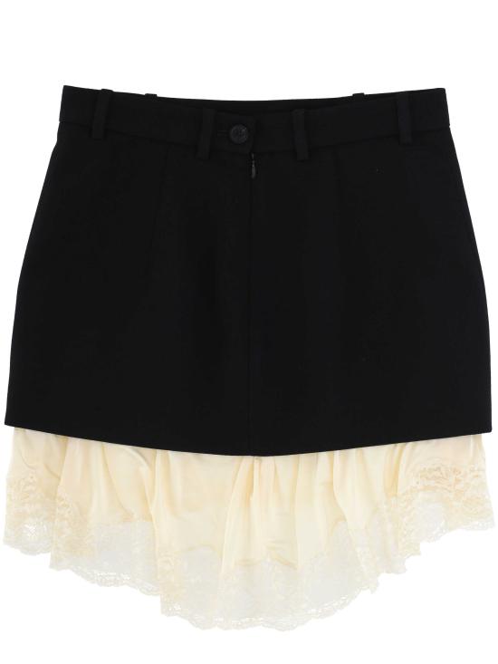 25SS 발렌시아가 숏 스커트 831246 TMT321000 Black - BALENCIAGA