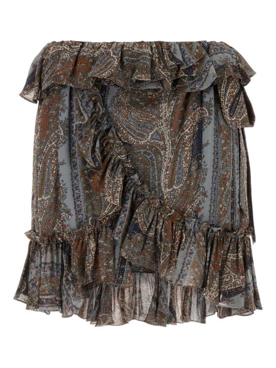 25SS 생로랑 숏 원피스 823750 Y3K588490 MultiColour