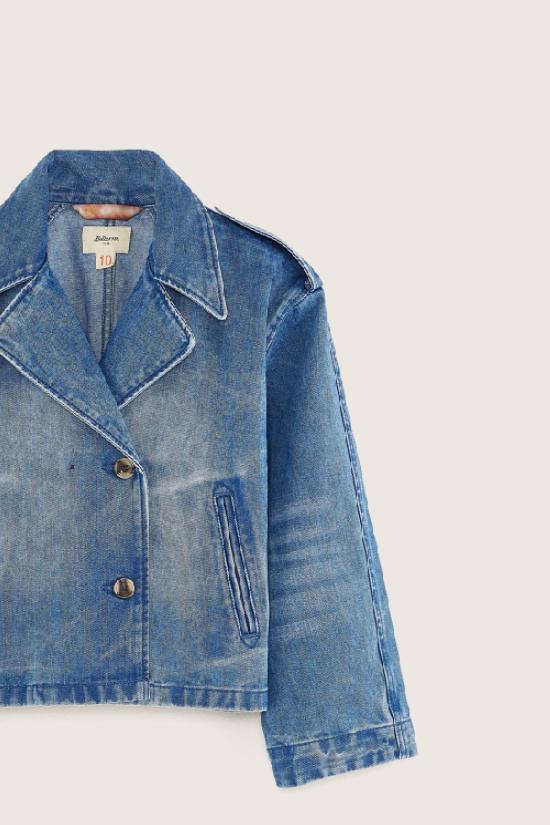 25SS [키즈] 벨로즈 셔츠 BK251501 D0528MBS Blue stone - BELLEROSE