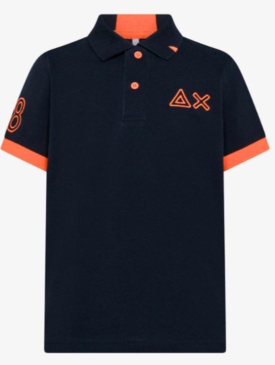 25SS [키즈] 썬 68 폴로 셔츠 A35322 07 Blue