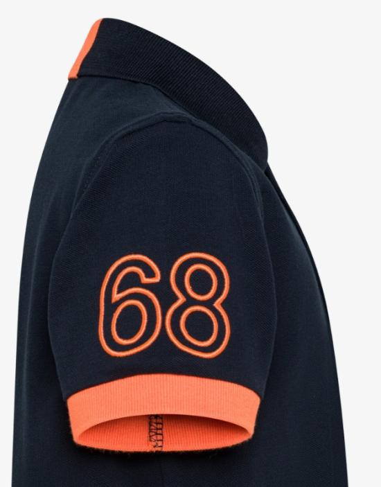 25SS [키즈] 썬 68 폴로 셔츠 A35322 07 Blue - SUN 68