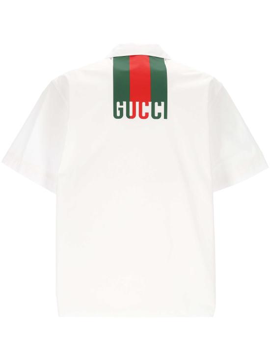25SS 구찌 반팔 셔츠 794907 Z7AHA9000 White - GUCCI