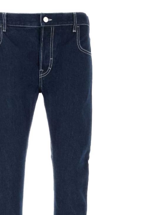 25SS 구찌 테이퍼드 데님 팬츠 789232 XDC6S4032 DARK BLUE LIGHT BLUE - GUCCI