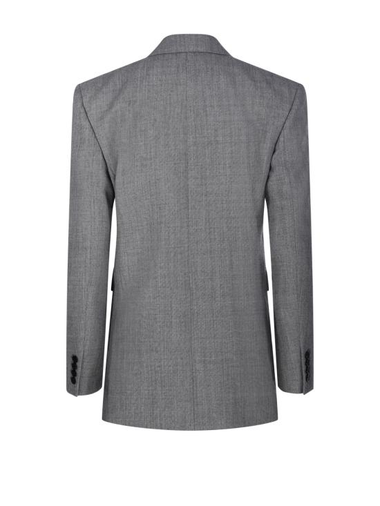 25SS 생로랑 수트 자켓 823616 Y7K17 9787 NATUREL NOIR - SAINT LAURENT