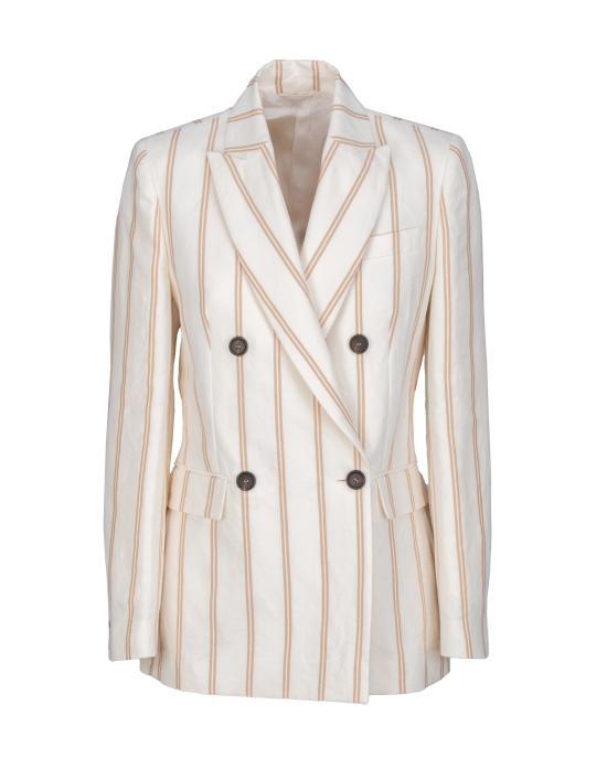 25SS 브루넬로 쿠치넬리 수트 자켓 MH5517087 C001 BIANCO MARRONE